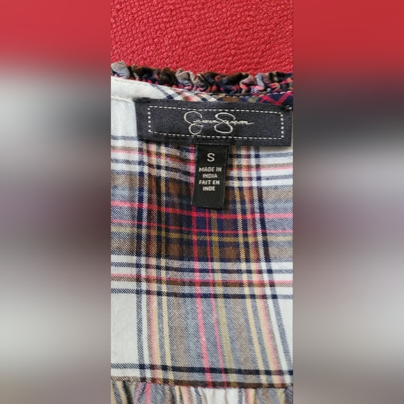 Jessica Simpson Plaid Dress US2 - Picture 5 of 7